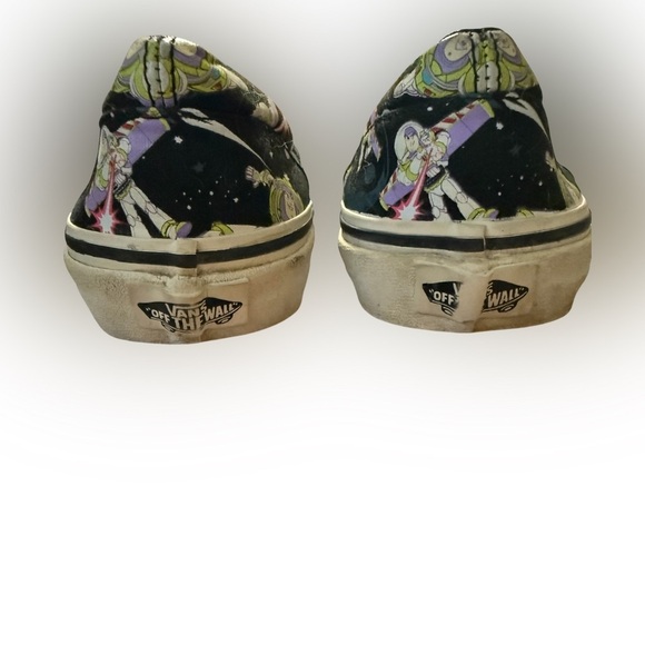 Vans x Disney Pixar Buzz Lightyear Slip-On Sneakers | Women’s 5 / Men’s 4 - Picture 5 of 8